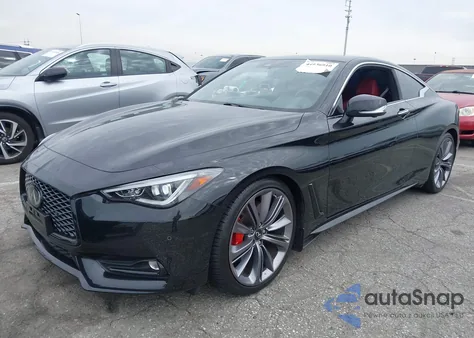 2022 Infiniti Q60 Red Sport 400 z USA, uszkodzony, nr VIN JN1FV7LK8NM660453